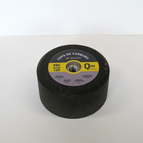 Copa De Carburo De Silicio / Piedra Pulir 120 Conica